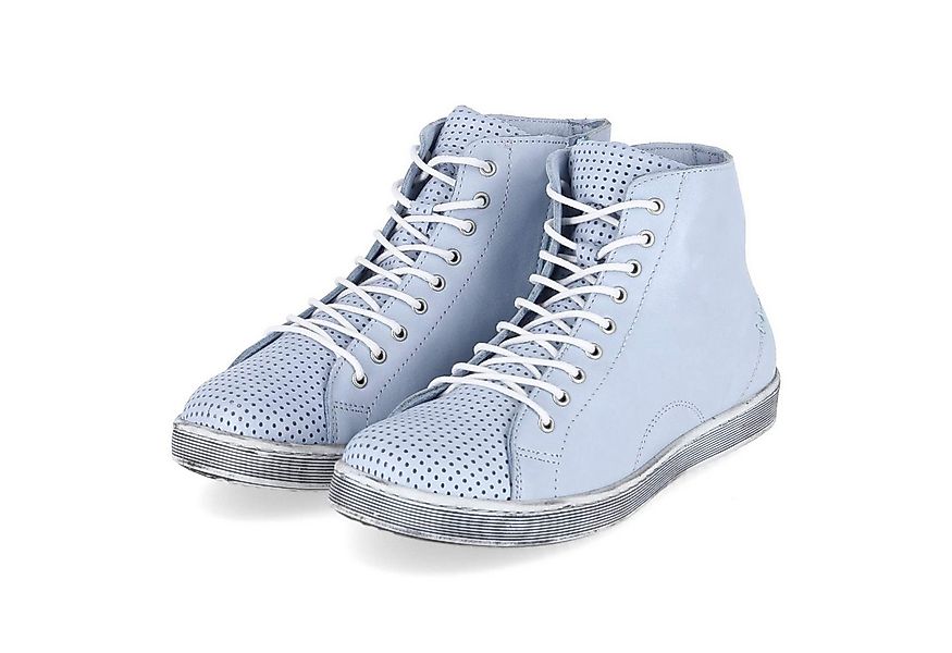 Andrea Conti Andrea Conti 03457280-821 PASTELLBLAU Damen Glattleder hellbla günstig online kaufen