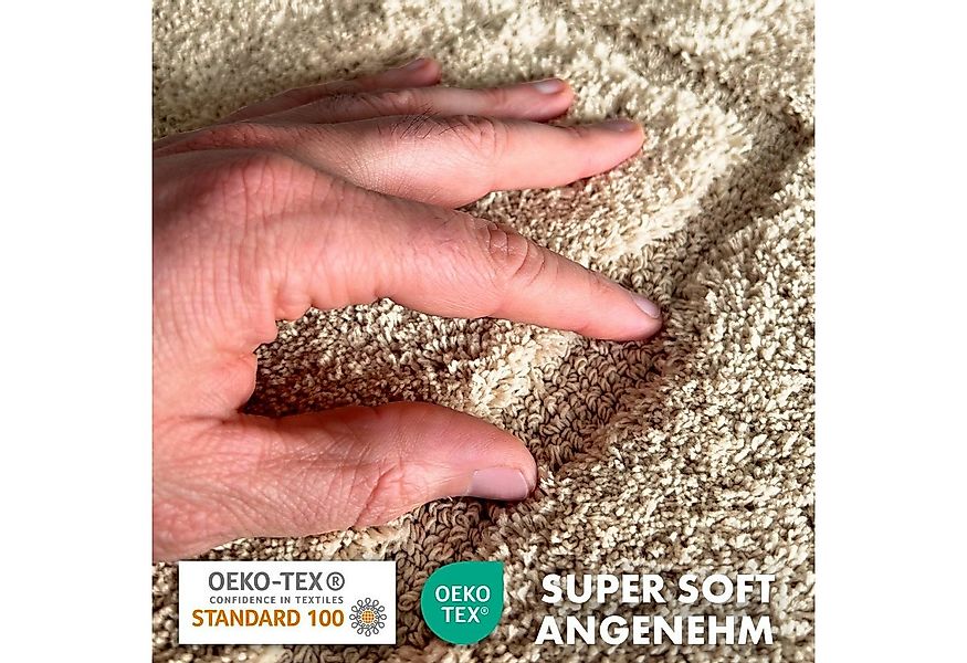 Kubus Badematte Atlas, Rutschhemmende Rückseite, Reckteckig, Polyester, In günstig online kaufen