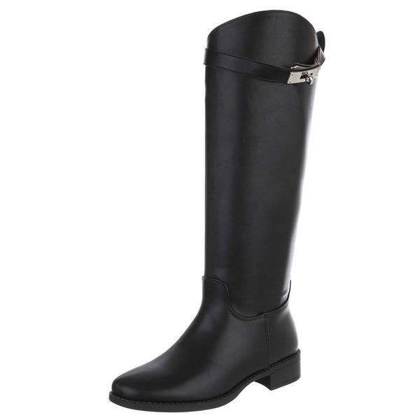 Ital-Design Eleganter Stiefel mit Schnalle für günstig online kaufen