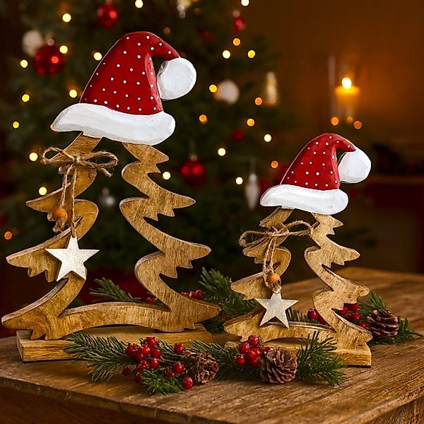Online-Fuchs Weihnachtsfigur - 2er Set Weihnachtsbaum günstig online kaufen