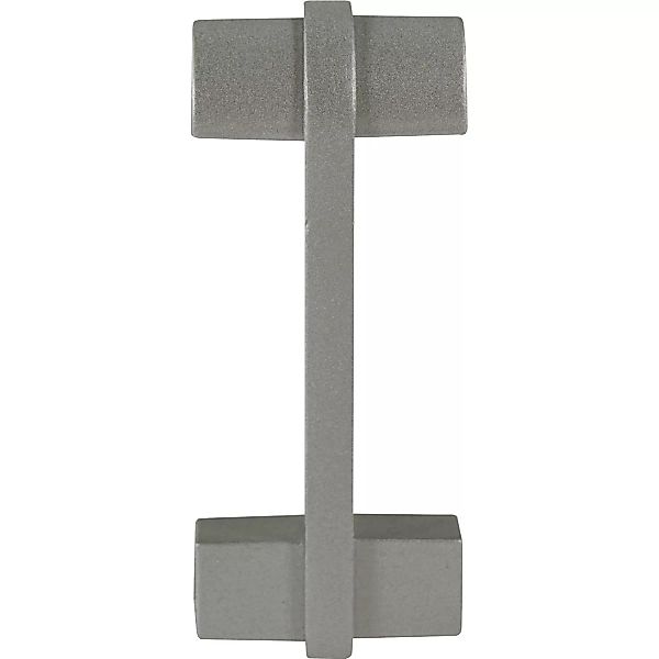 Fuchs Design Fußleiste Sockelleiste Verbindung 7 cm Alu Silber Matt günstig online kaufen