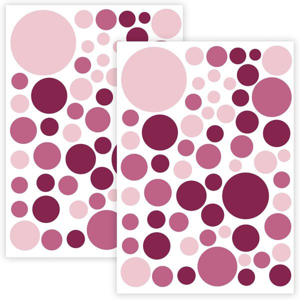 WANDKIND Wandtattoo Kreise Set 120 Stück günstig online kaufen