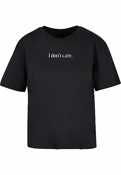 Miss Tee T-Shirt "Miss Tee I Don´t Care Tee" 1 Stk. günstig online kaufen