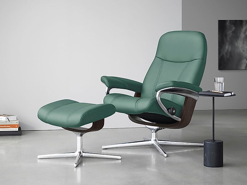 Stressless "Consul" mit Cross Base, Größe S, M & L, Holzakzent Wenge günstig online kaufen