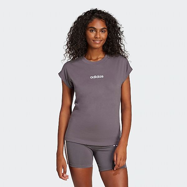 adidas Sportswear T-Shirt "ESSENTIALS LINEAR COTTON" sportlicher Stil, Kurz günstig online kaufen
