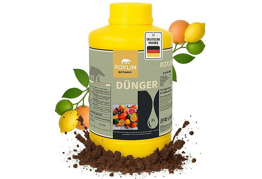 Roxlin Gartendünger Zitrusdünger Dünger 2L – Zitrusdünger für alle Zitrusdü günstig online kaufen