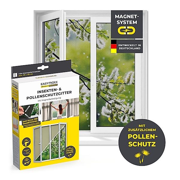 EASYmaxx Insektenschutz-Fensterrahmen Insect Protect Insekten- & günstig online kaufen
