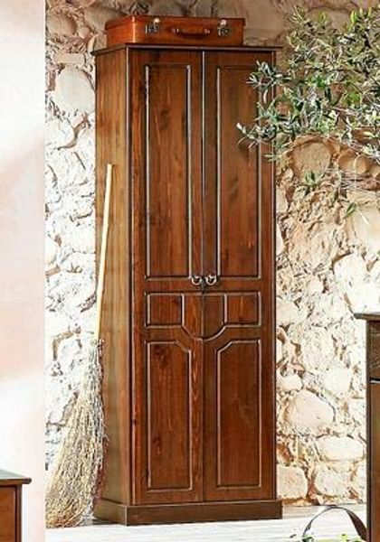 Home affaire Garderobenschrank "Klera" Breite 67 cm, aus massiver Kiefer, F günstig online kaufen