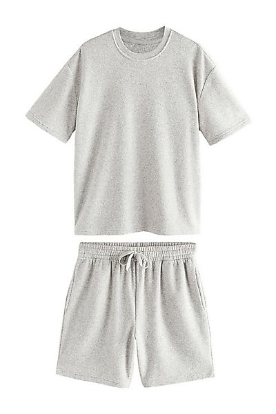 Next Pyjama Kurzärmeliger Frottee-Pyjama, Set (2 tlg) günstig online kaufen