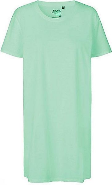 Neutral Rundhalsshirt Damen Long Length T-Shirt - Single-Jersey-Strick günstig online kaufen