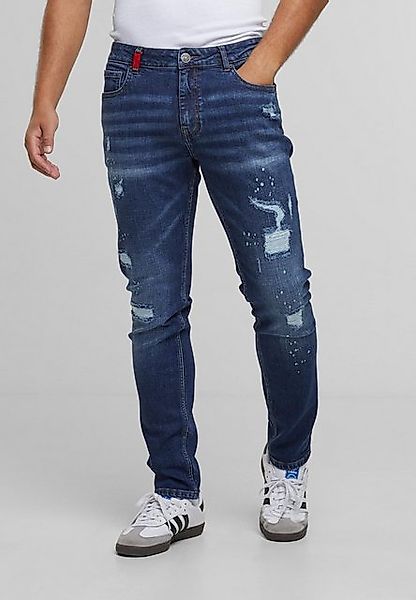 2Y Studios Bequeme Jeans 2Y Studios 2Y EMILIO RIPPED SLIM FIT JEANS günstig online kaufen