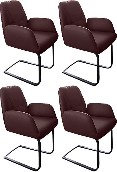 W.SCHILLIG Freischwinger »ole«, (Set), 4 St., Longlife Xtra-Leder Z69, 2er- günstig online kaufen