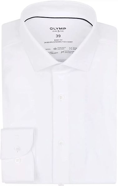 OLYMP Hemd Level 5 24/Seven Weiß - Größe 42 günstig online kaufen