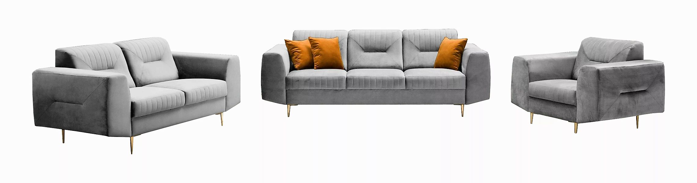 Beautysofa Polstergarnitur im modernen Stil auf günstig online kaufen