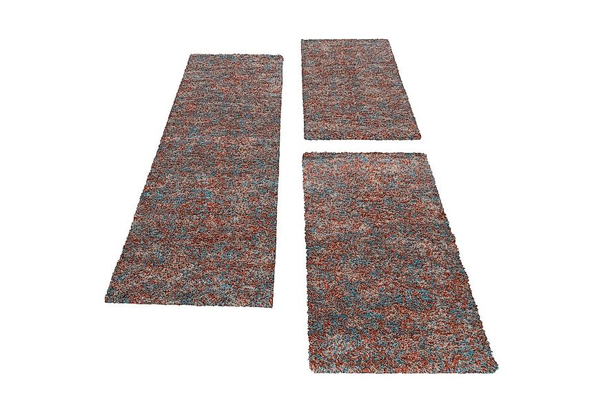 Carpettex Hochflor-Bettumrandung Unicolor - Einfarbig, Höhe 30 mm, (Bett-Se günstig online kaufen