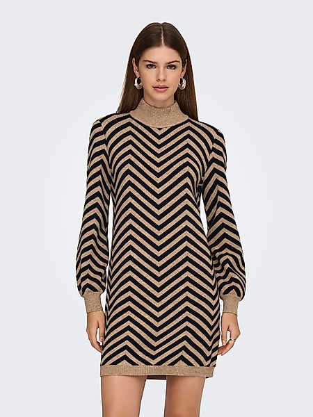ONLY Strickkleid ONLJULIA LS HIGHNECK PATTERN günstig online kaufen