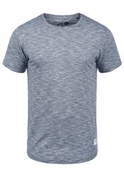 !Solid Rundhalsshirt SDFigos Kurzarmshirt mit Melierung günstig online kaufen