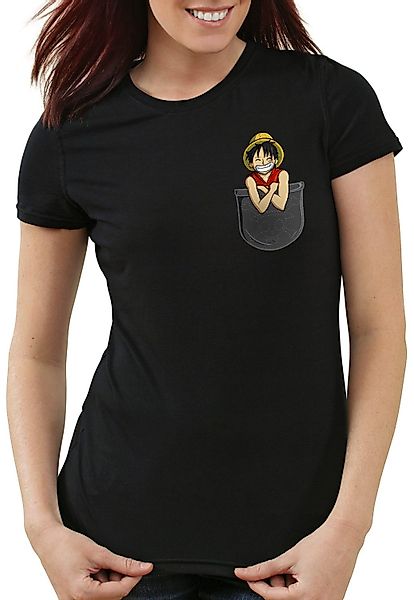 style3 T-Shirt Ruffy Brusttasche one piece günstig online kaufen