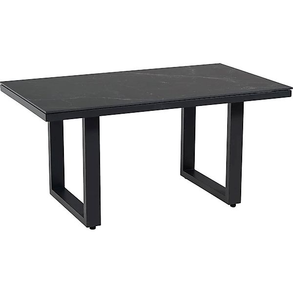 Lesli Living Gartentisch Loungetisch hoch anthrazit/schwarz günstig online kaufen