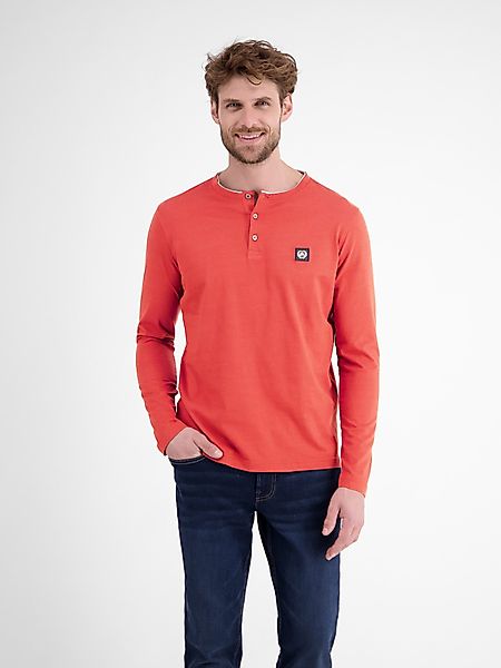 LERROS Sweatshirt LERROS Serafino-Langarmshirt für Herren günstig online kaufen