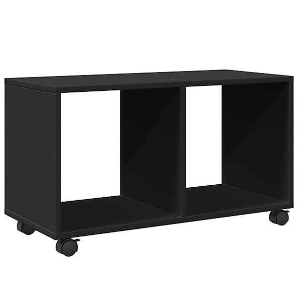 vidaXL Rollschrank Schwarz 72x33x42,5 cm Holzwerkstoff 853138 günstig online kaufen