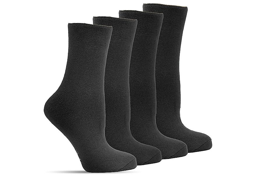 Frostfighter Thermosocken Herren Wintersocken ohne Gummi (6-Paar, Schwarz) günstig online kaufen