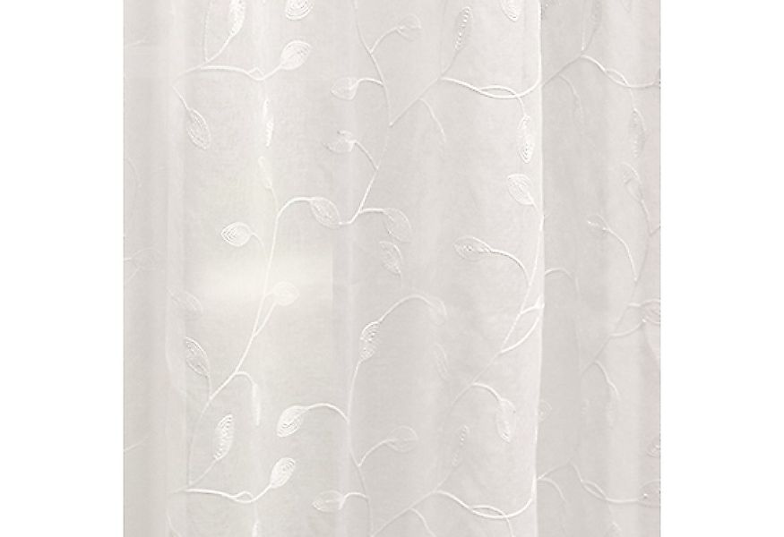 Delindo Lifestyle Gardine Serie Monique (2 St), Kräuselband, halbtransparen günstig online kaufen