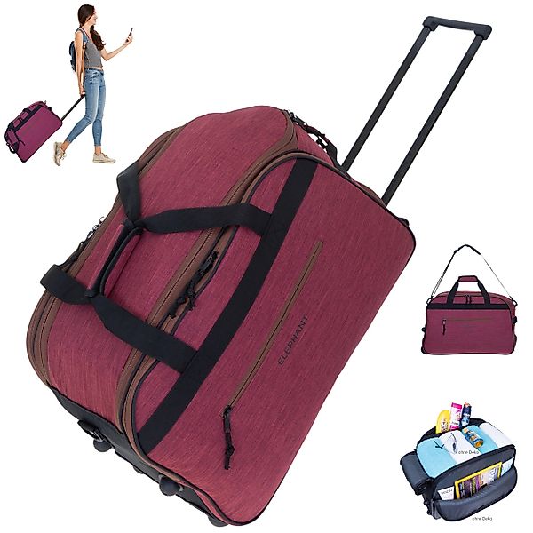 ELEPHANT Trolley Duffle Bag Travel Reisetrolley günstig online kaufen