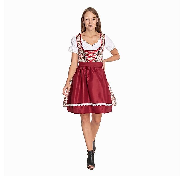 MIESEPETER Trachten-Kostüm, Kostüm-Set bestehend aus Bluse, Kleid und Schür günstig online kaufen