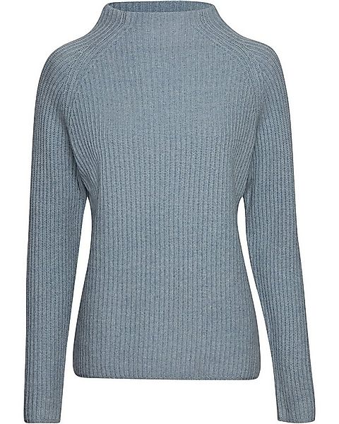 Brigitte von Schönfels Strickpullover Gerippter Kaschmir Stehkragenpullover günstig online kaufen
