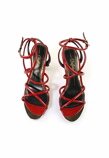 Buffalo High-Heel-Pumps "Buffalo Shine -Vegan Patent" günstig online kaufen