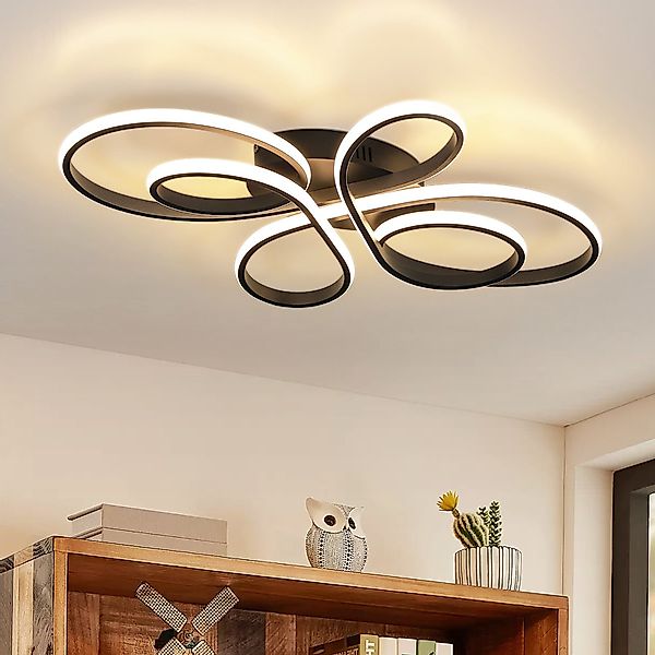 ZMH LED Deckenleuchte Whonzimmer Modern Dimmbar günstig online kaufen