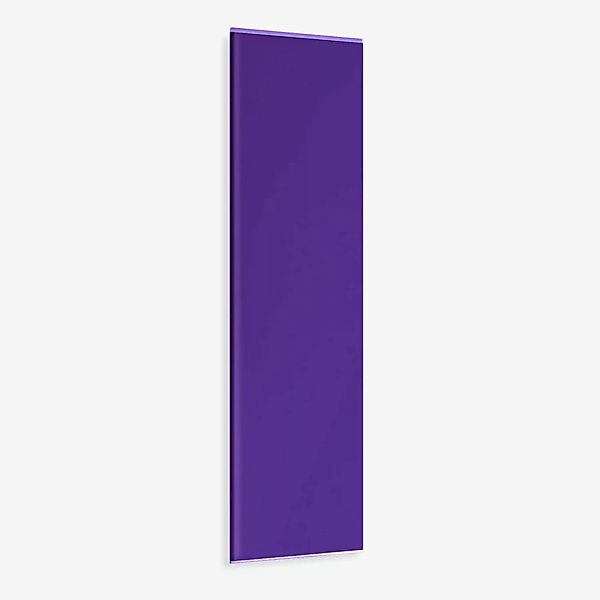 KARAT Glasboard Magnettafel Universal Einsetzbar Aubergine 20 x 60 cm günstig online kaufen
