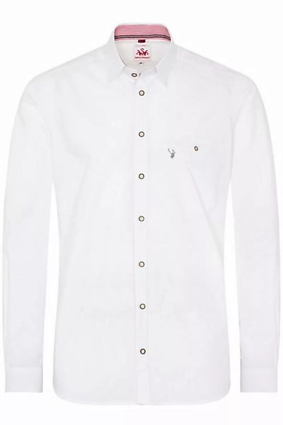 Spieth & Wensky Trachtenhemd Trachtenhemd - PERDIX - weiß/rot, weiß/grau günstig online kaufen