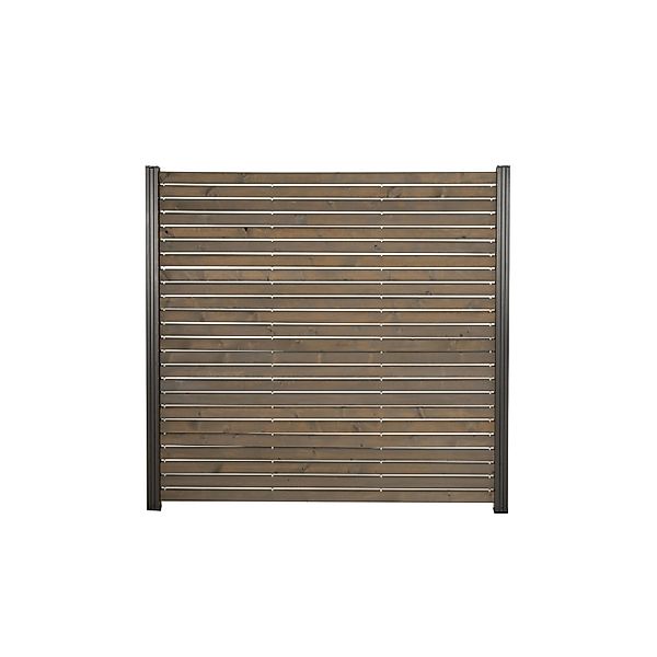 GartenLand Rhombus Holz Zaun Craftwood ca. 180 x 180 cm Skandinavische Kief günstig online kaufen