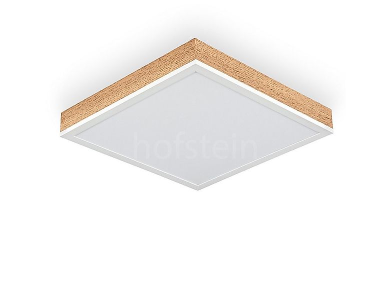 hofstein Deckenleuchte »Vacil« modernes Deckenpanel aus Metall/MDF, 3000 Ke günstig online kaufen