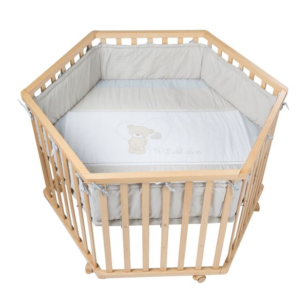 roba® Laufgitter 6-eckig, Laufstall inkl. Schutzeinlage günstig online kaufen