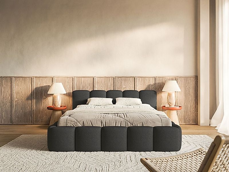 Selsey Polsterbett CLOUDY LOW, Bouclé, Chenille oder Velours, mit/ohne Bett günstig online kaufen