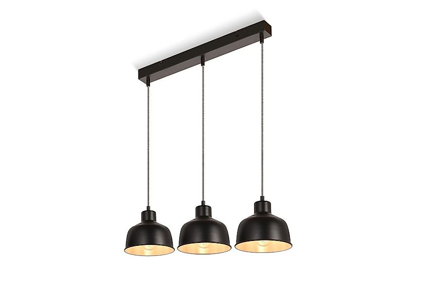 ZMH Pendelleuchte Esszimmer 3 Flammig Modern Schwarz Hängeleuchte für Wohnz günstig online kaufen