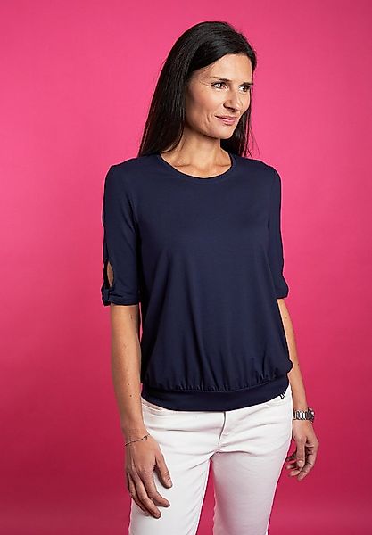 Seidel Moden Rundhalsshirt mit Cut-Out Details, MADE IN GERMANY günstig online kaufen