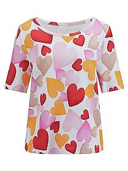 Rundhals-Shirt Efixelle weiss günstig online kaufen