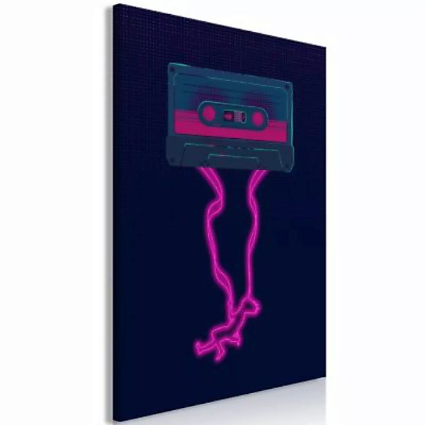 artgeist Wandbild Musical Rapture (1 Part) Vertical rosa/blau Gr. 40 x 60 günstig online kaufen