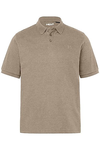 Men Plus Poloshirt Men+ Poloshirt Basic Piqué Halbarm bis 8 XL günstig online kaufen