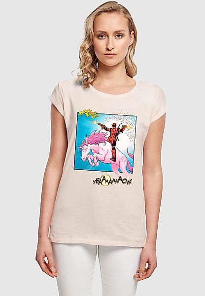 ABSOLUTE CULT T-Shirt "ABSOLUTE CULT Damen Ladies Deadpool - Unicorn Battle günstig online kaufen