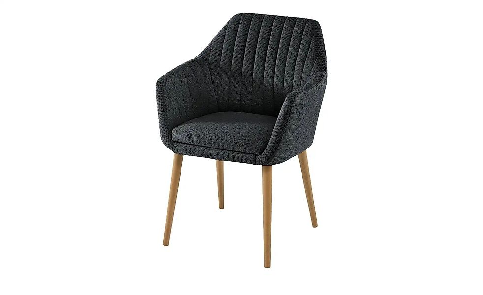 Woodford Armlehnstuhl  Shell ¦ schwarz ¦ Maße (cm): B: 59 H: 86 T: 61.0 Stü günstig online kaufen