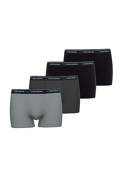 CECEBA Boxershorts Monza (Set, 4-St) Logo-Bund, günstig online kaufen