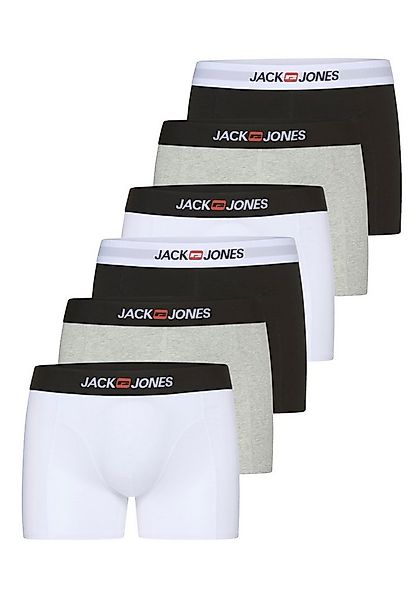 Jack & Jones Trunk JACOLD – Boxershorts mit farbigem Bund im 6er-Pack (Pack günstig online kaufen