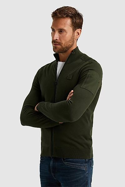 PME Legend Buckley Strickjacke Olivgrün - Größe 3XL günstig online kaufen