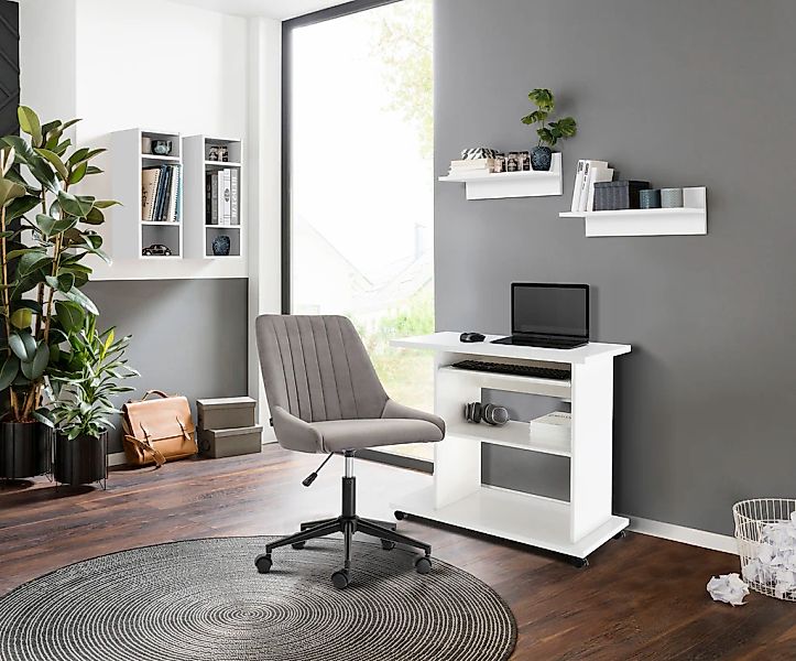 INOSIGN Computertisch »LOKVE, Laptoptisch, Schreibtisch,«, rollbar, Tastatu günstig online kaufen
