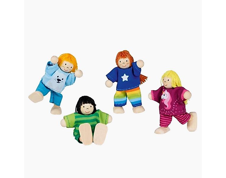 goki Biegepuppe Biegepuppen Kinder-Clique (packung, 4-tlg., voll Beweglich) günstig online kaufen